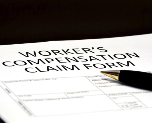 Workers' Comp claim form