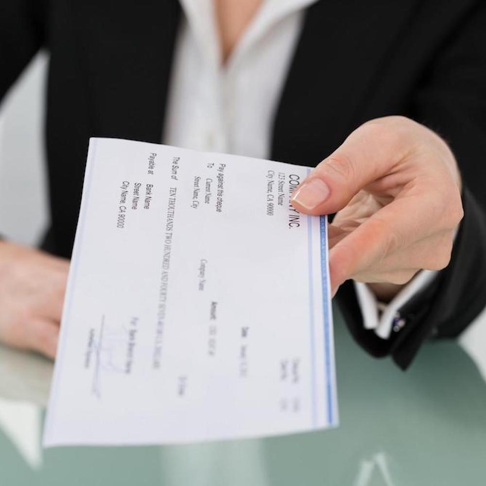 page-construction-accident-settlement Settlement check from personal injury claim